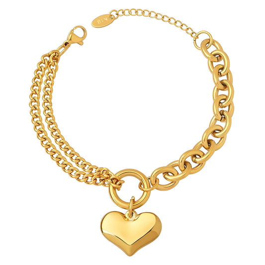Krisha Heart Bracelet