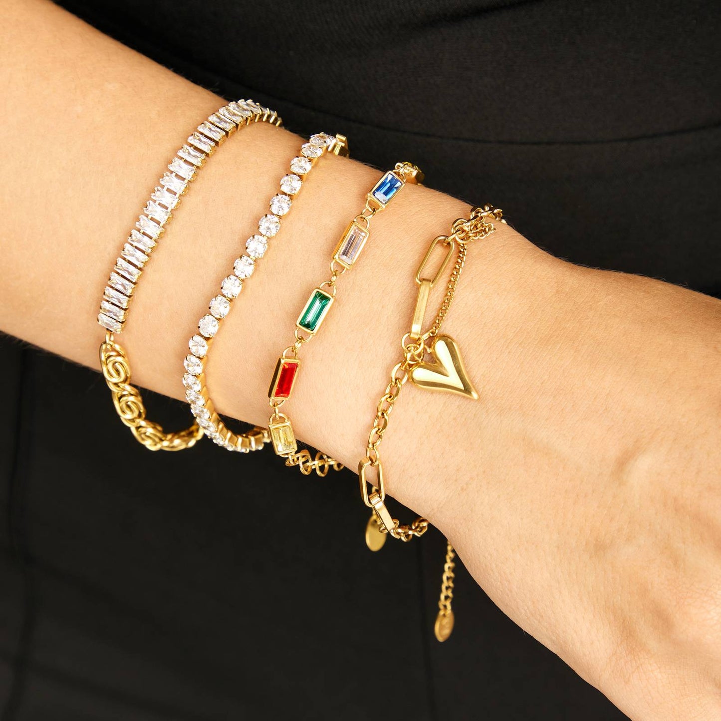 Athena Baguette Bracelet