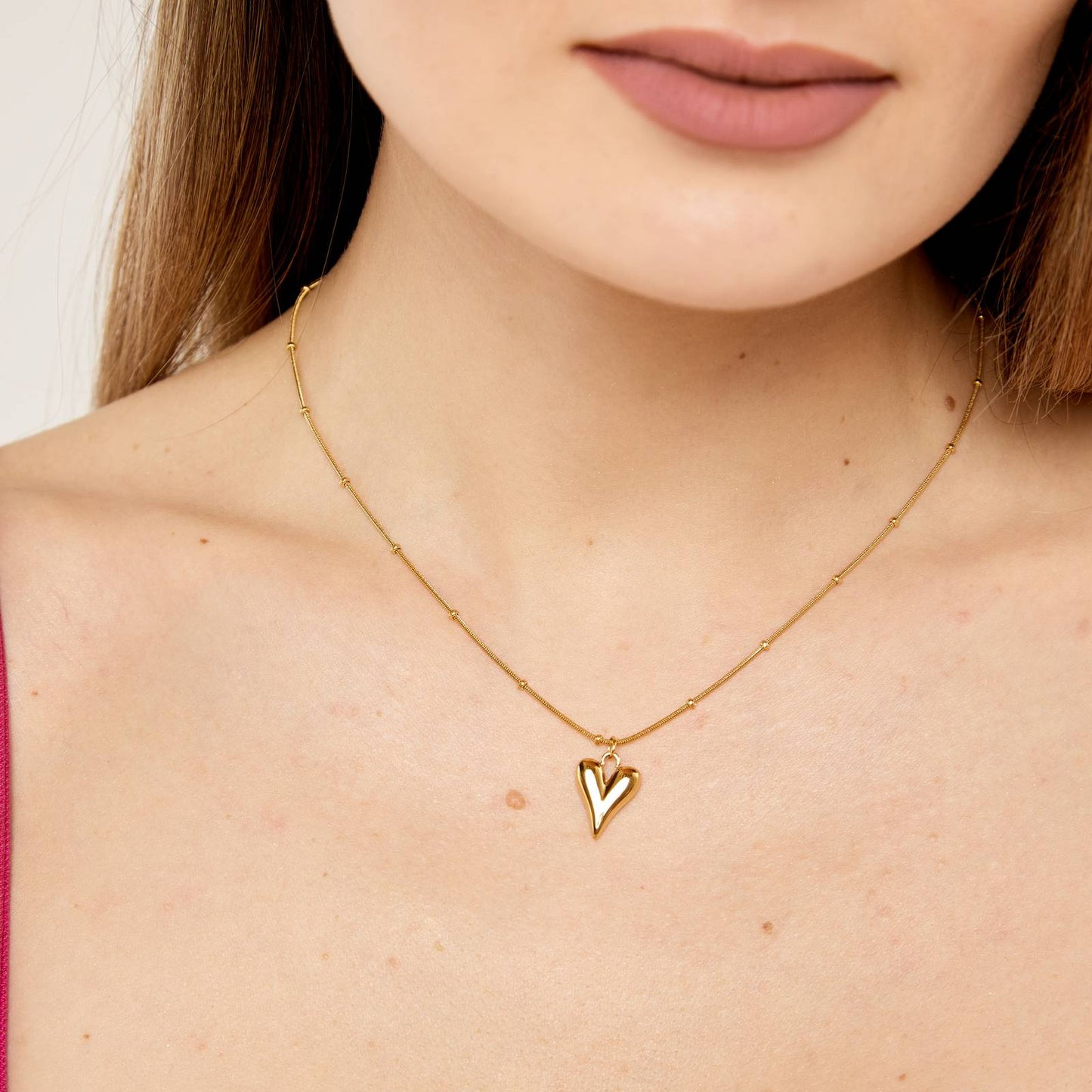 Aimee Heart Necklace