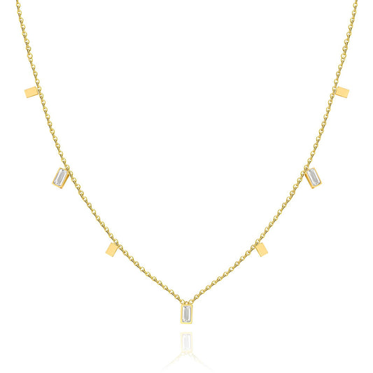 Dainty Zircon Necklace