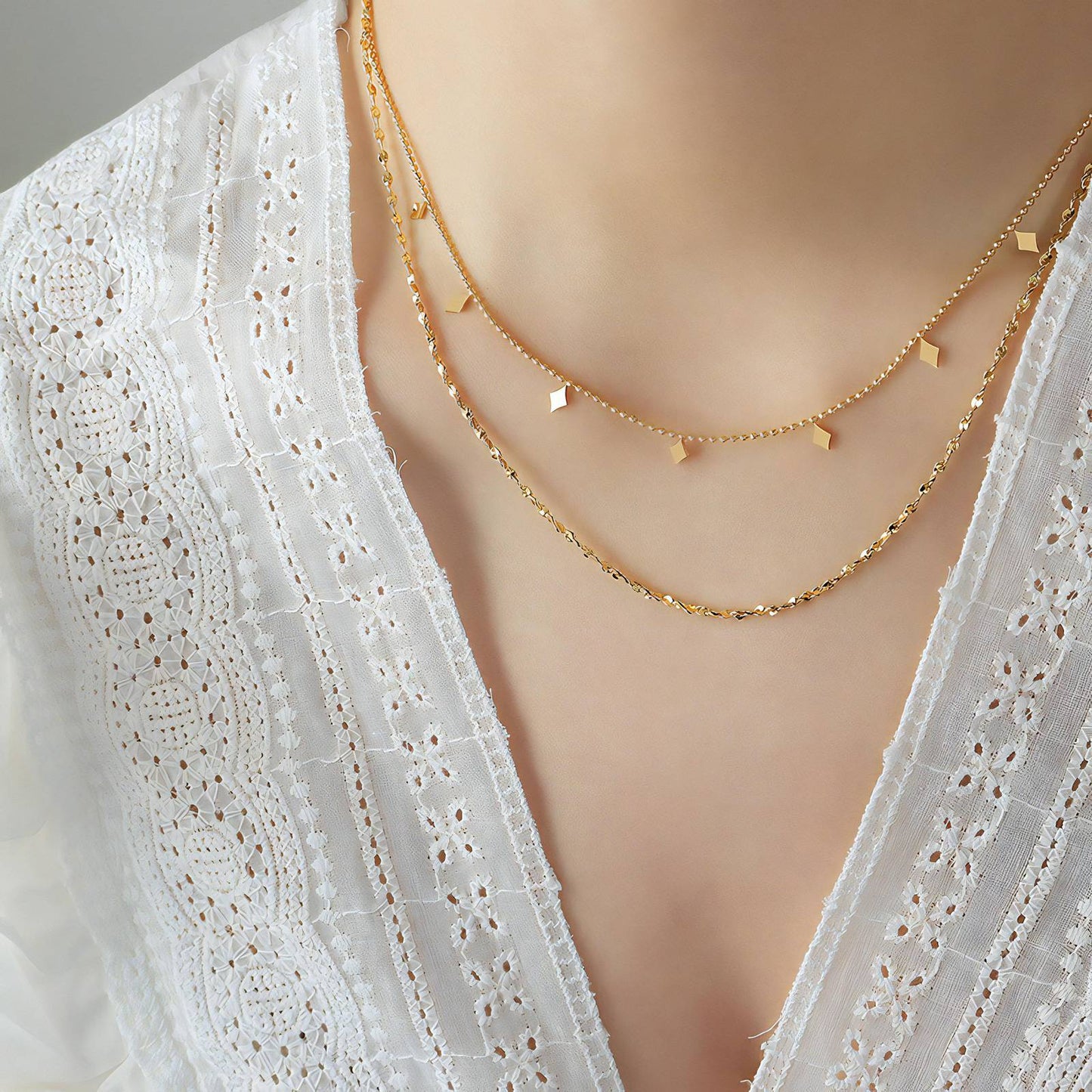 Juliet Dainty Layered Necklace