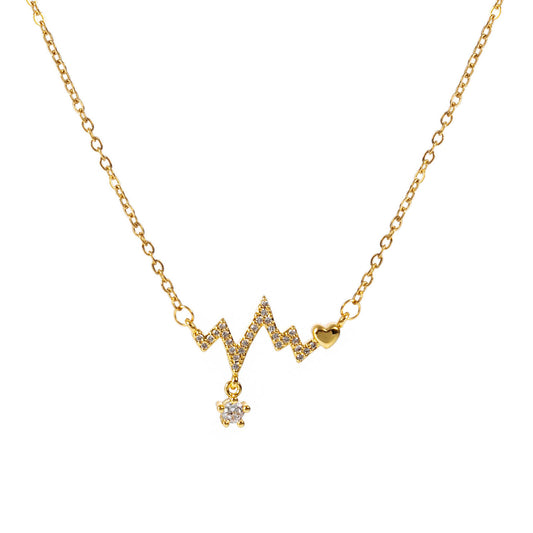 Heartbeat Dainty Necklace