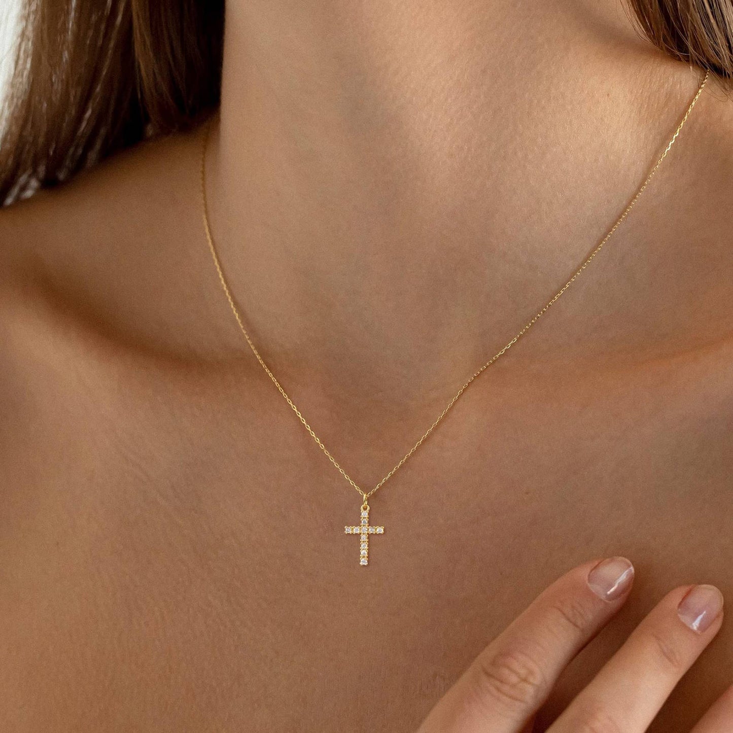 Dainty Cross Necklace